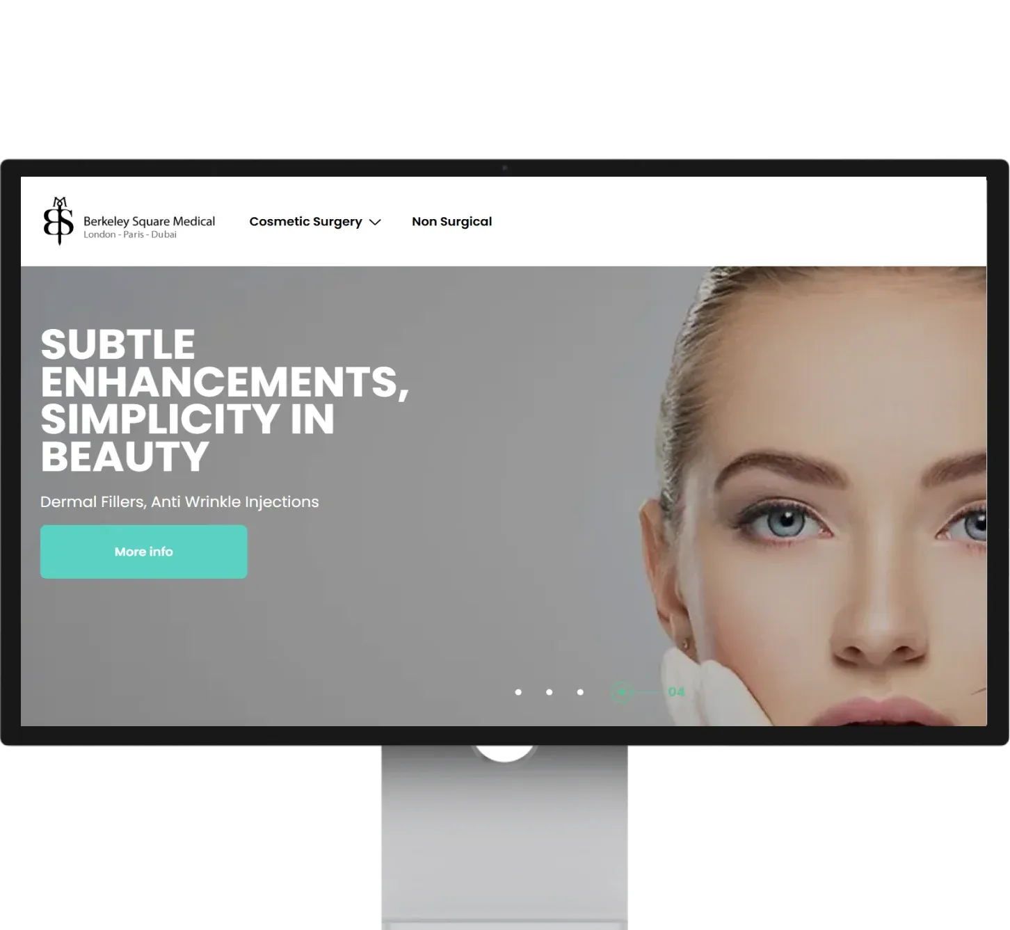 Professional businessman working on laptop