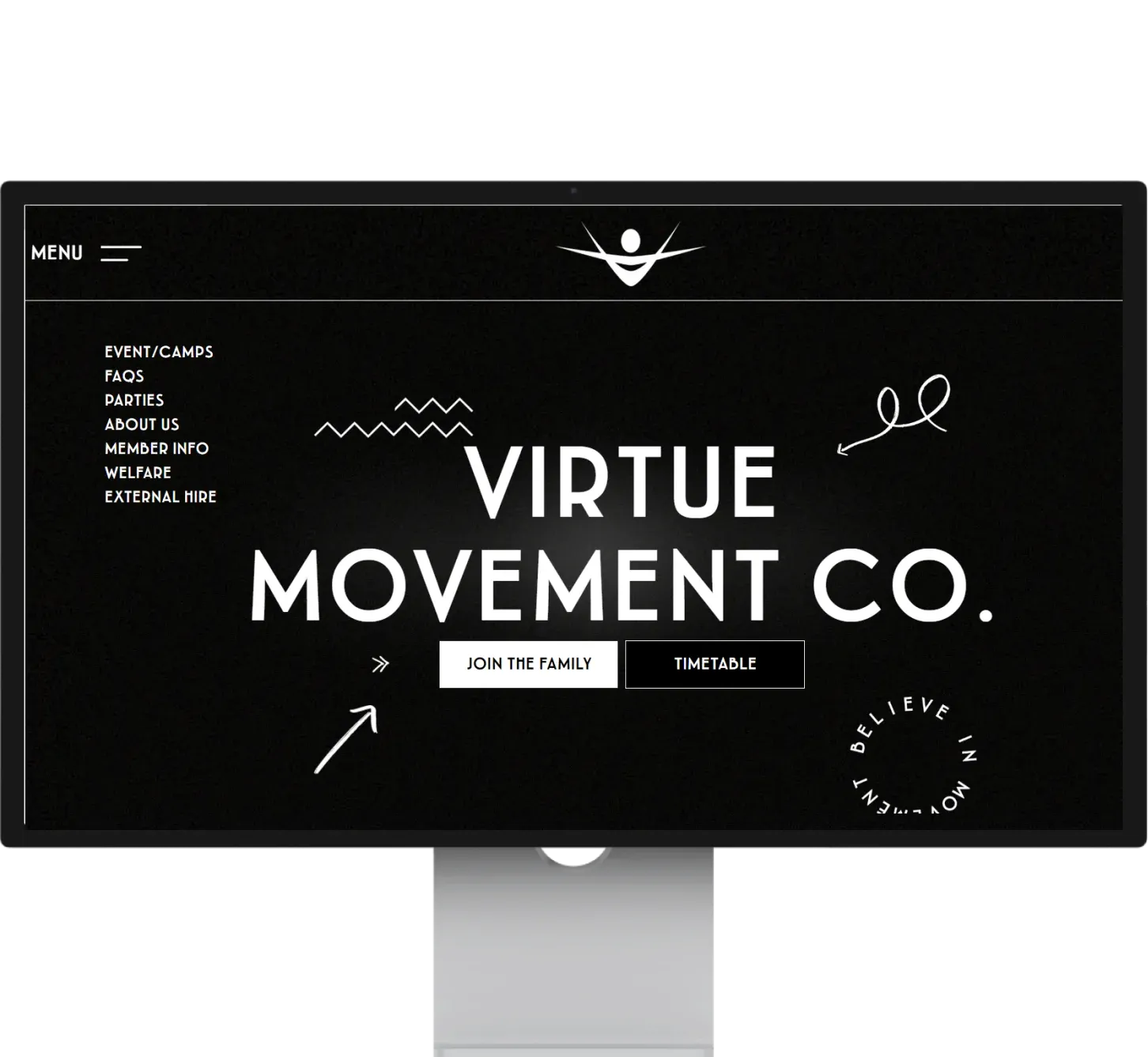 Professional businessman working on laptop